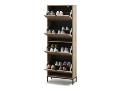 Basculante de sapatos carvalho viking 60x24x168 eliza