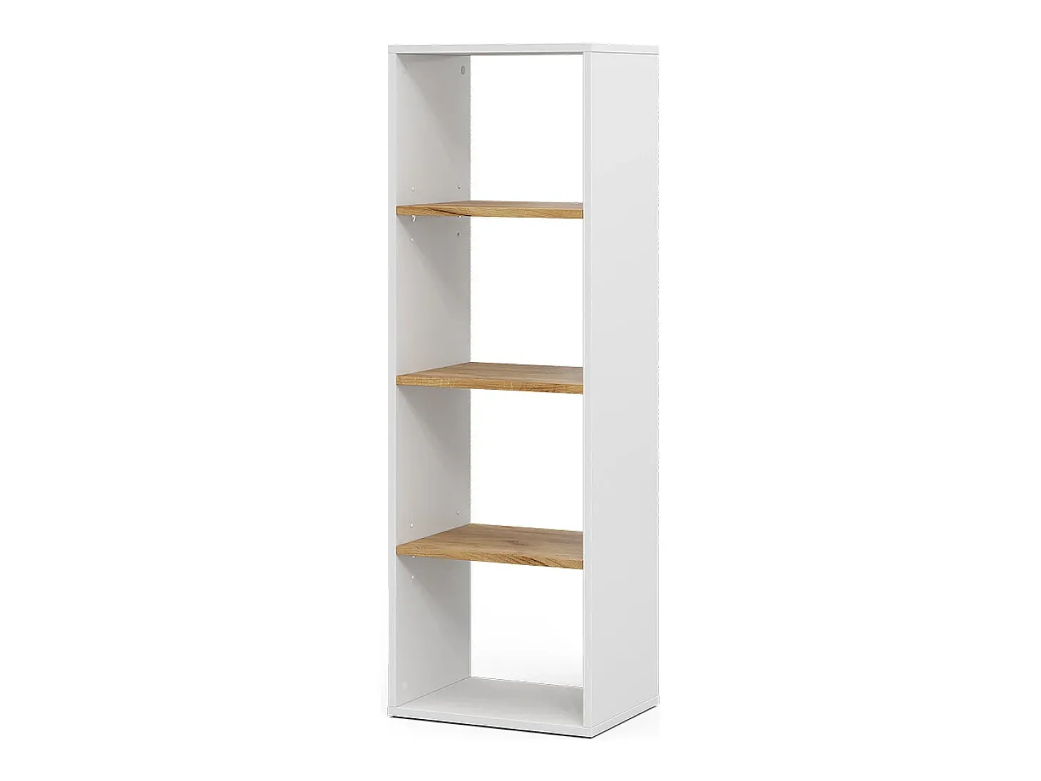 Bücherregal carvalho branco/dourado 40x30x120 tomy