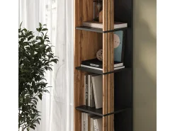 Bücherregal carvalho wotan 36x36x186.6 amber