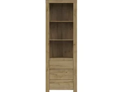 Biblioteca 3 gavetas Hella madeira 203cm