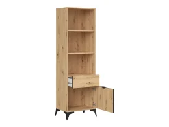 Biblioteca 1 porta 1 gaveta Mao madeira 197cm