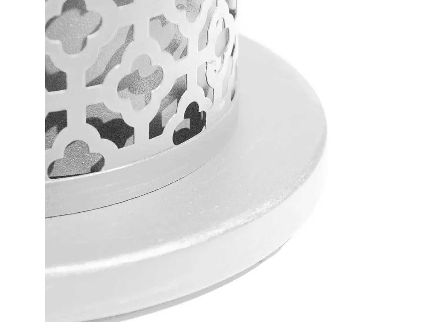 Biolareira de mesa a bioetanol TOLOSA Branco D20 x H49,5 interno externo