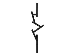 Cabide - metal - preto - MAVE