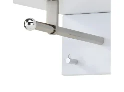 Cabide de parede - MDF - branco - SOFINA
