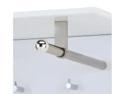 Cabide de parede - MDF - branco - SOFINA