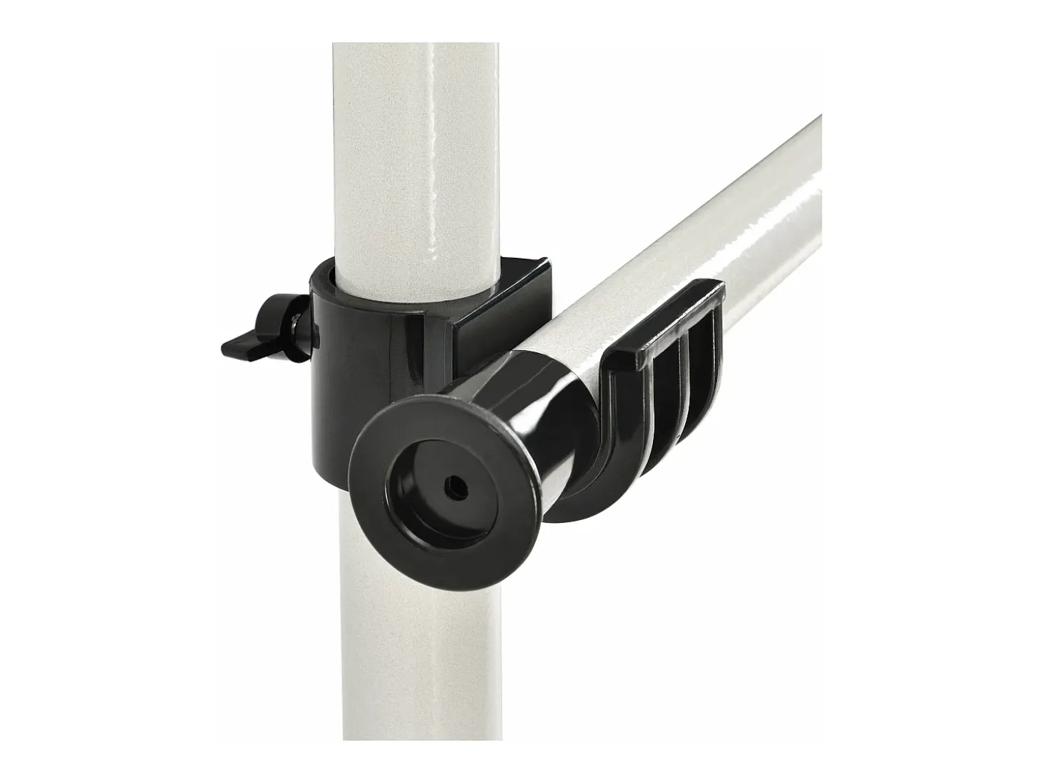 Cabide telescópico ajustável suporte para guarda-roupa 305 cm branco 03_0003505