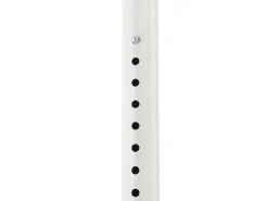 Cabide telescópico com altura ajustável 110 - 305 cm branco 03_0003506
