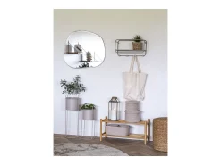 Cabides de Parede Feira, Cinzento, 15x45x25 cm, Kendra Home