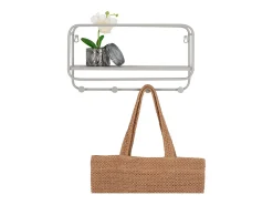 Cabides de Parede Feira, Cinzento, 15x45x25 cm, Kendra Home