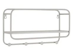 Cabides de Parede Feira, Cinzento, 15x45x25 cm, Kendra Home