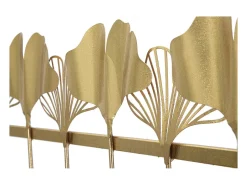 Cabides de Parede Folha 8, Ouro, 66,2x6x26,3 cm, Kendra Home