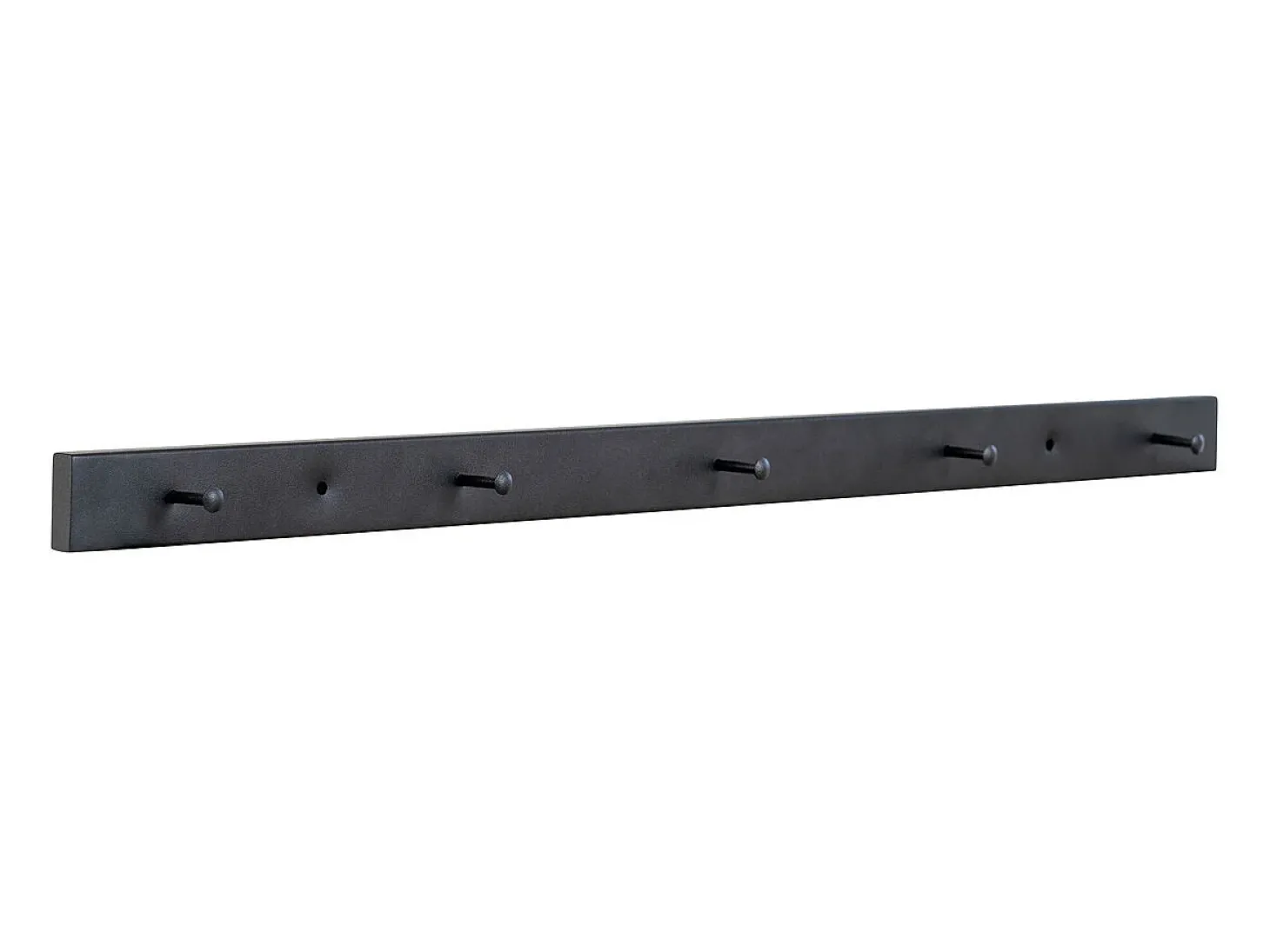 Cabides de Parede Vita, Preto, 70x4x4 cm, Kendra Home