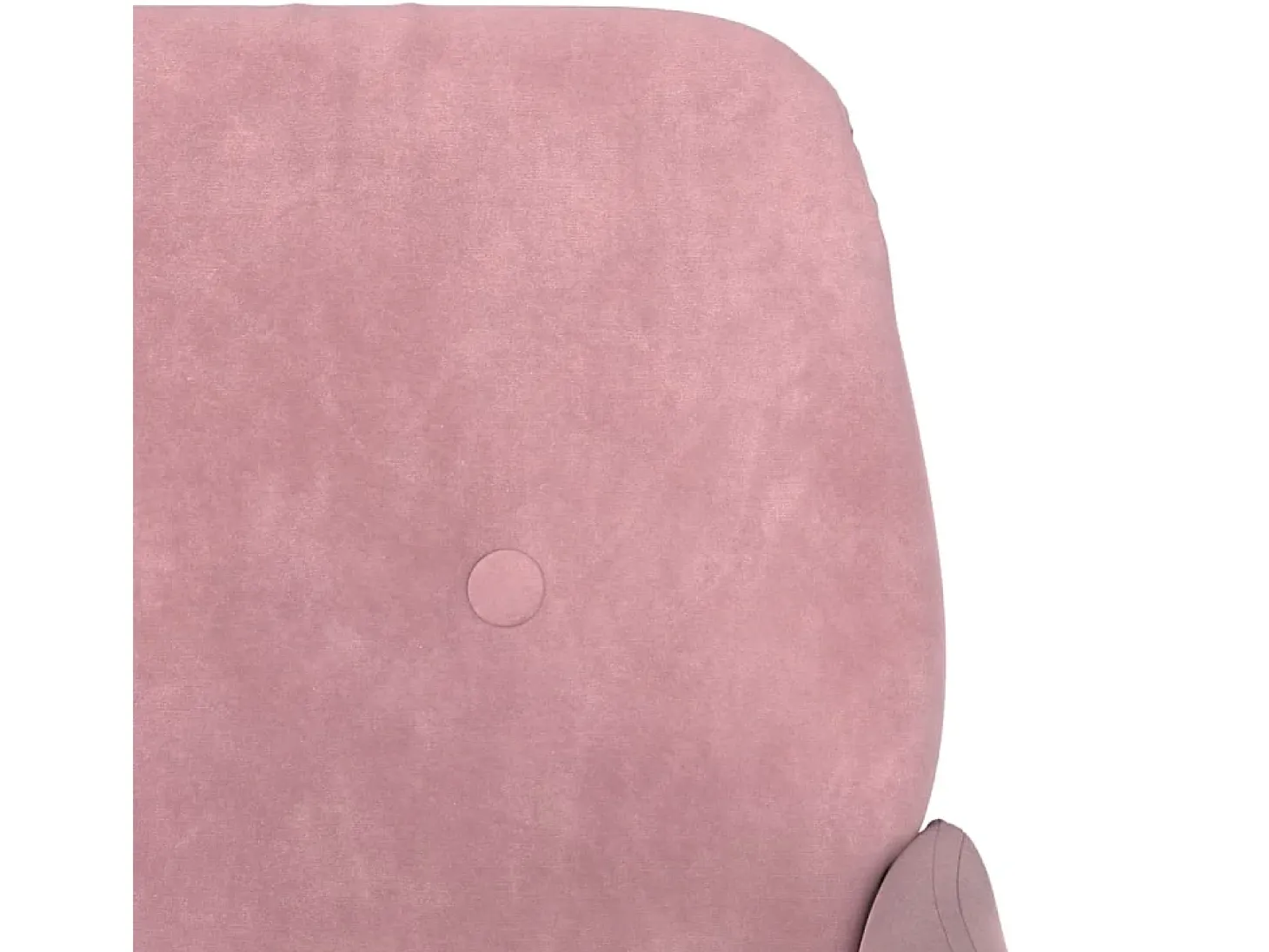 Cadeira c/ apoio de braços 62x79x79 cm veludo rosa
