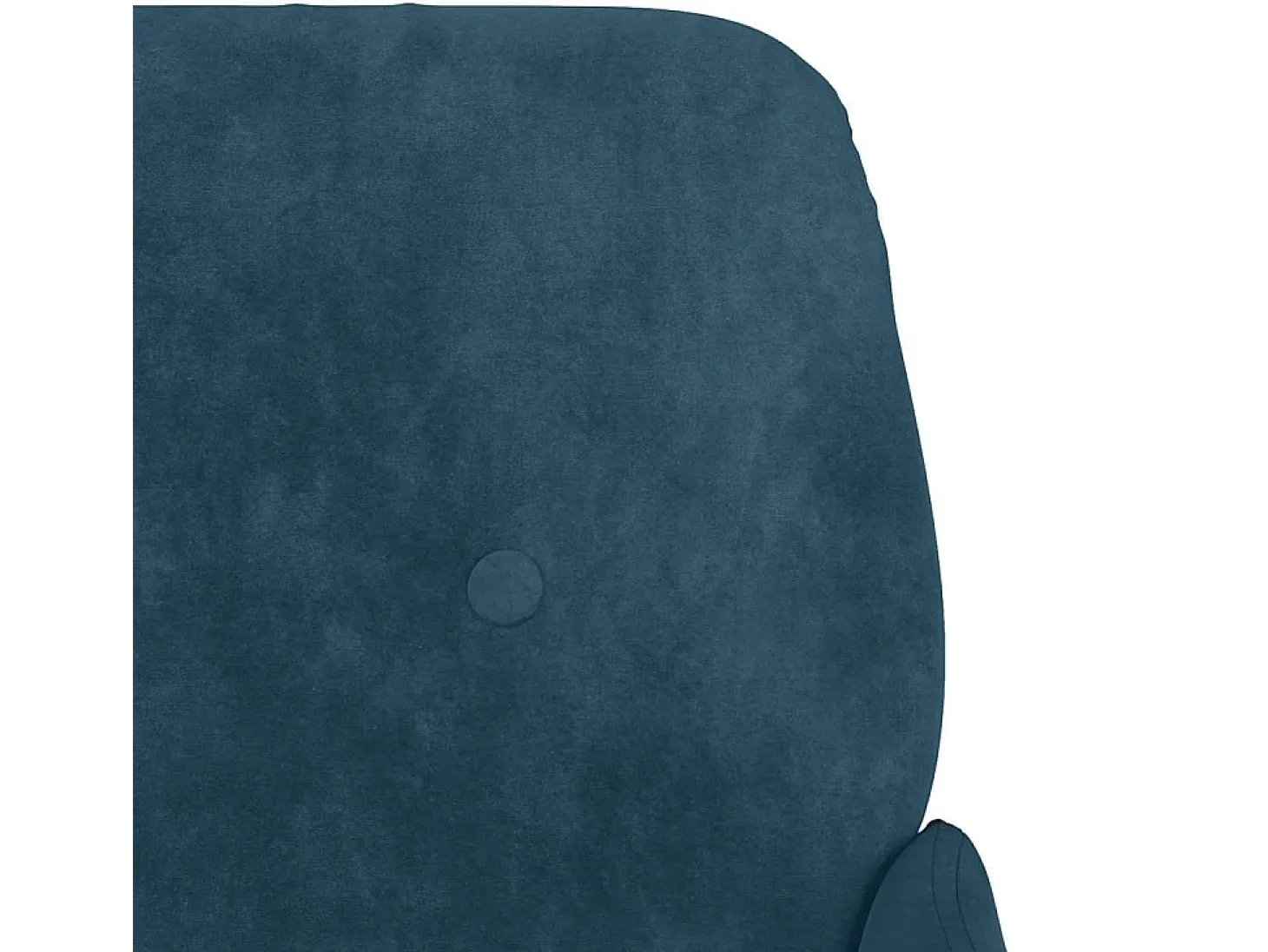 Cadeira c/ apoio de braços 62x79x79 cm veludo azul