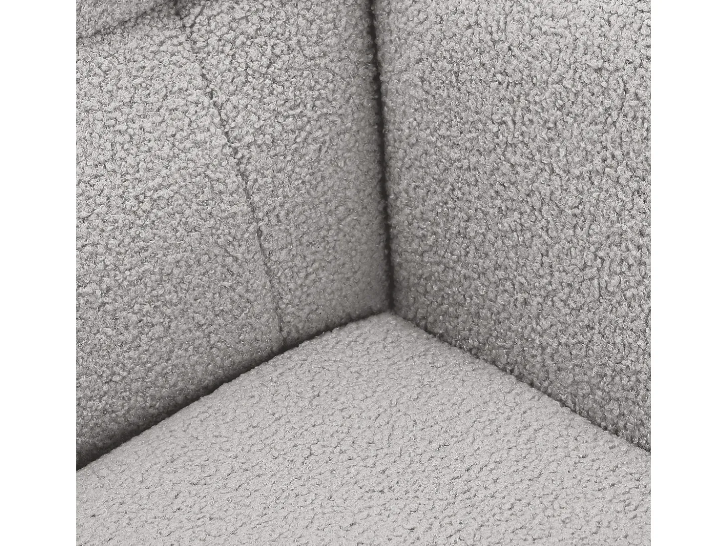 Cadeira de balanço - Cadeira relaxante para sala de estar e quarto - Cinza claro - 75 x 68 x 92 cm