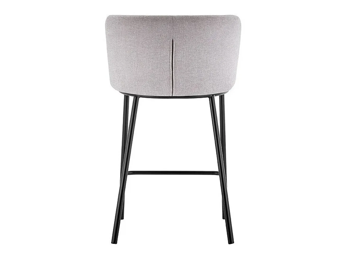 Cadeira de balcão 'Arthus' Tecido Bege, dimensões: A88,5 x L53 x P50,5 cm