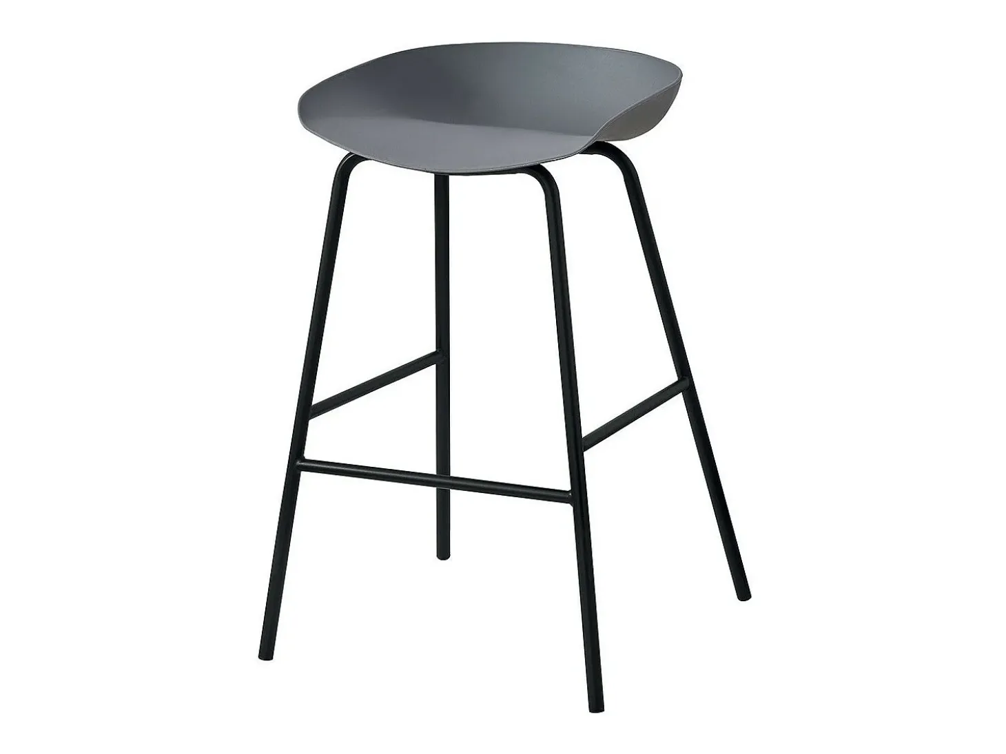 Cadeira de balcão design cinza. Coleção SIRA