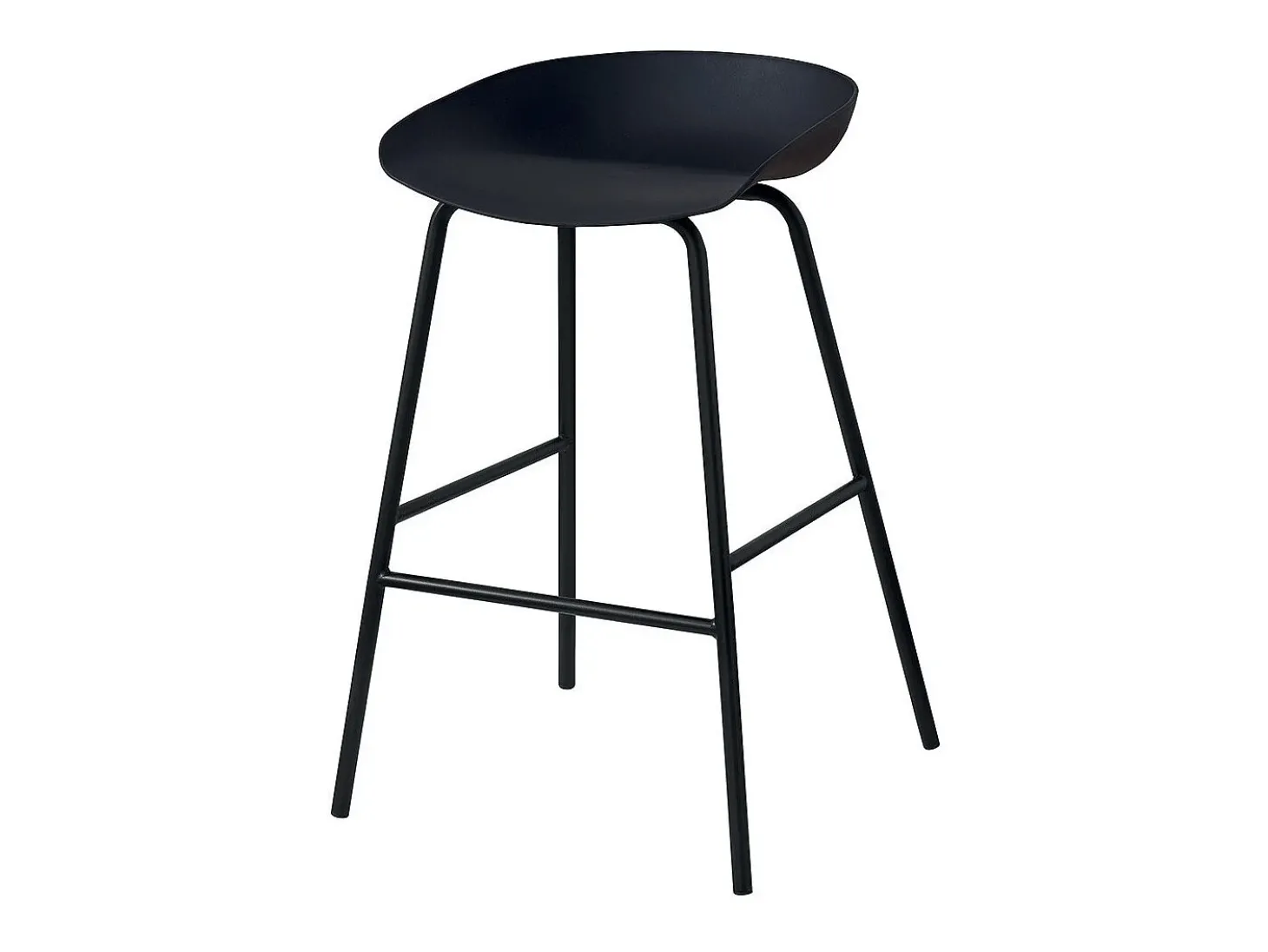 Cadeira de balcão design preto. Coleção SIRA