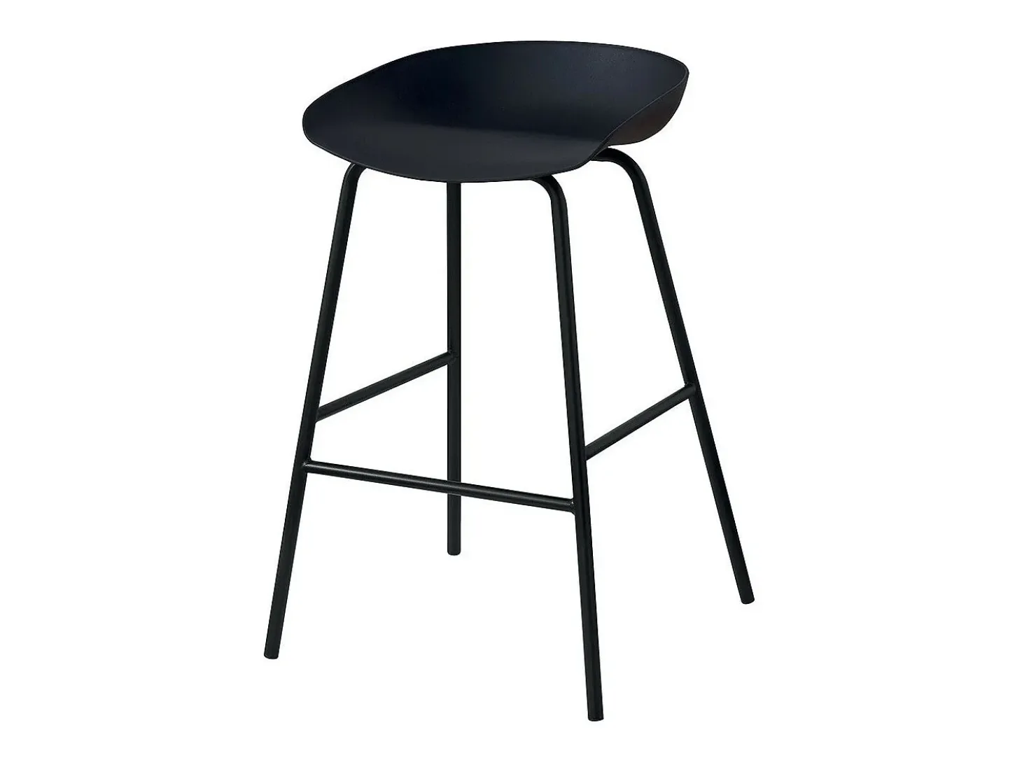 Cadeira de balcão design preto. Coleção SIRA