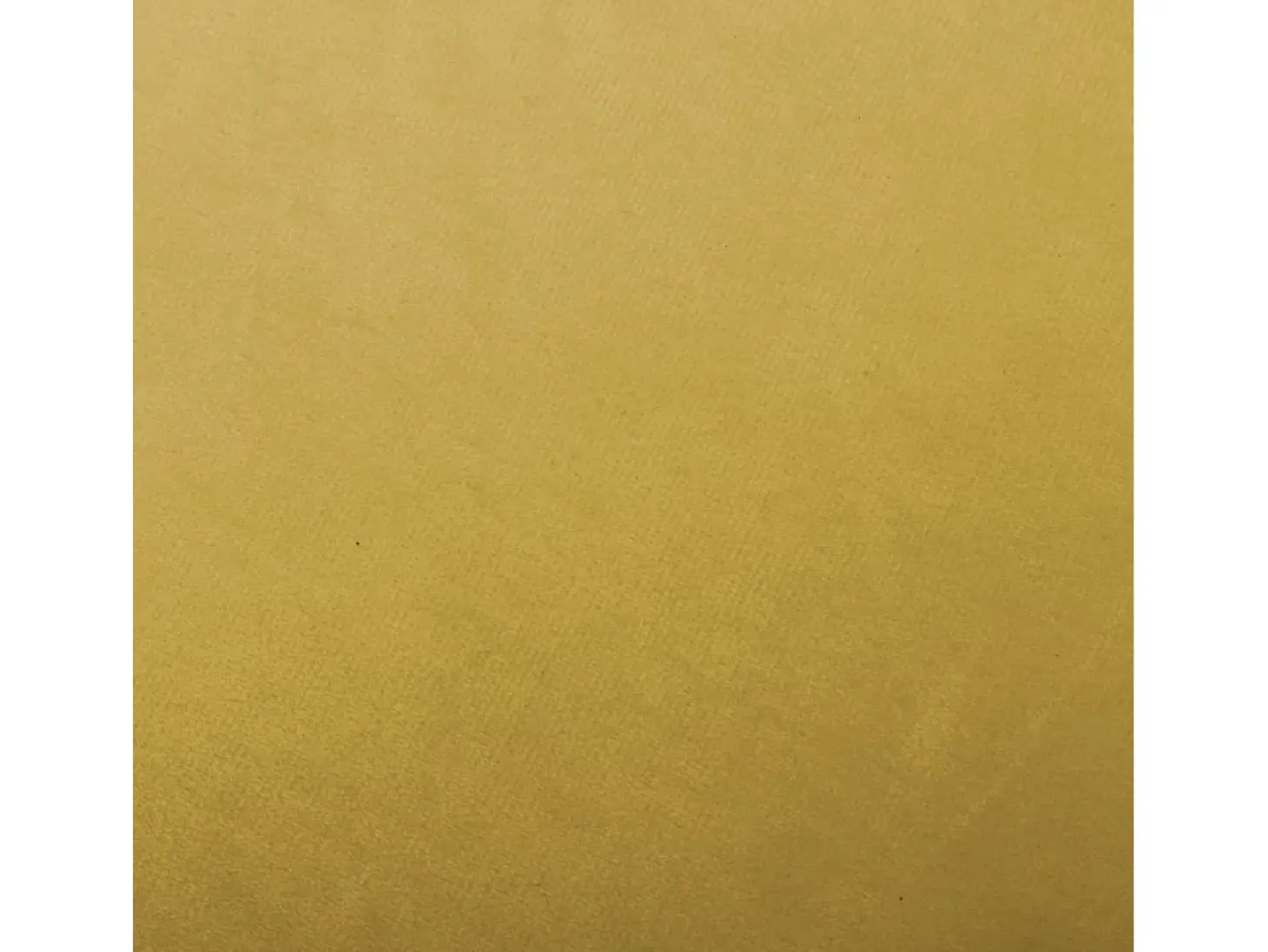 Cadeira de baloiço veludo amarelo mostarda