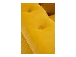Cadeira de Braços VKH320, Amarelo, 104x83x76 cm, Kendra Home