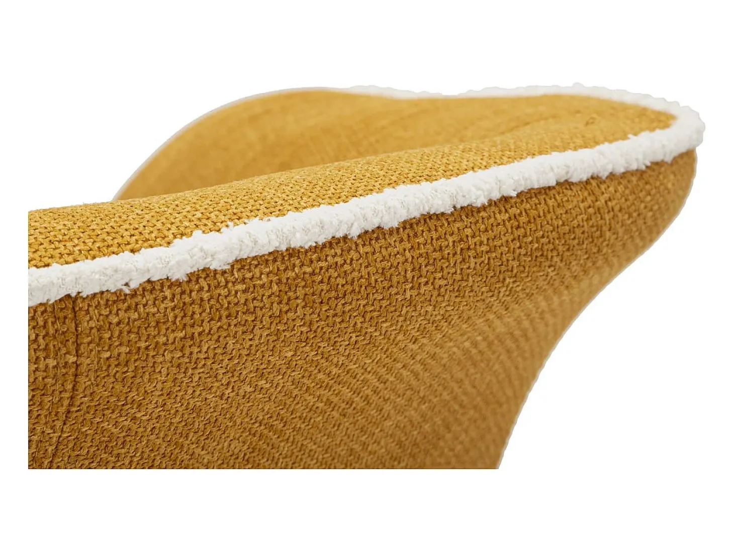 Cadeira de Braços VKH714, Amarelo, 80x83,5x66 cm, Kendra Home