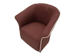Cadeira de Braços VKH713, Bordéus, 80x83,5x66 cm, Kendra Home
