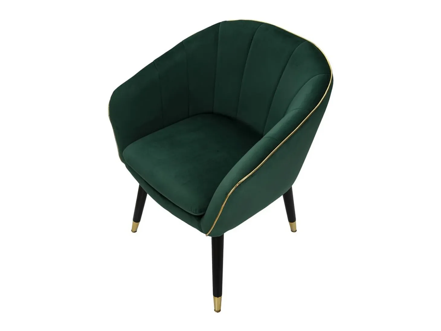 Cadeira de Braços VKH319, Verde, 62x58x78 cm, Kendra Home