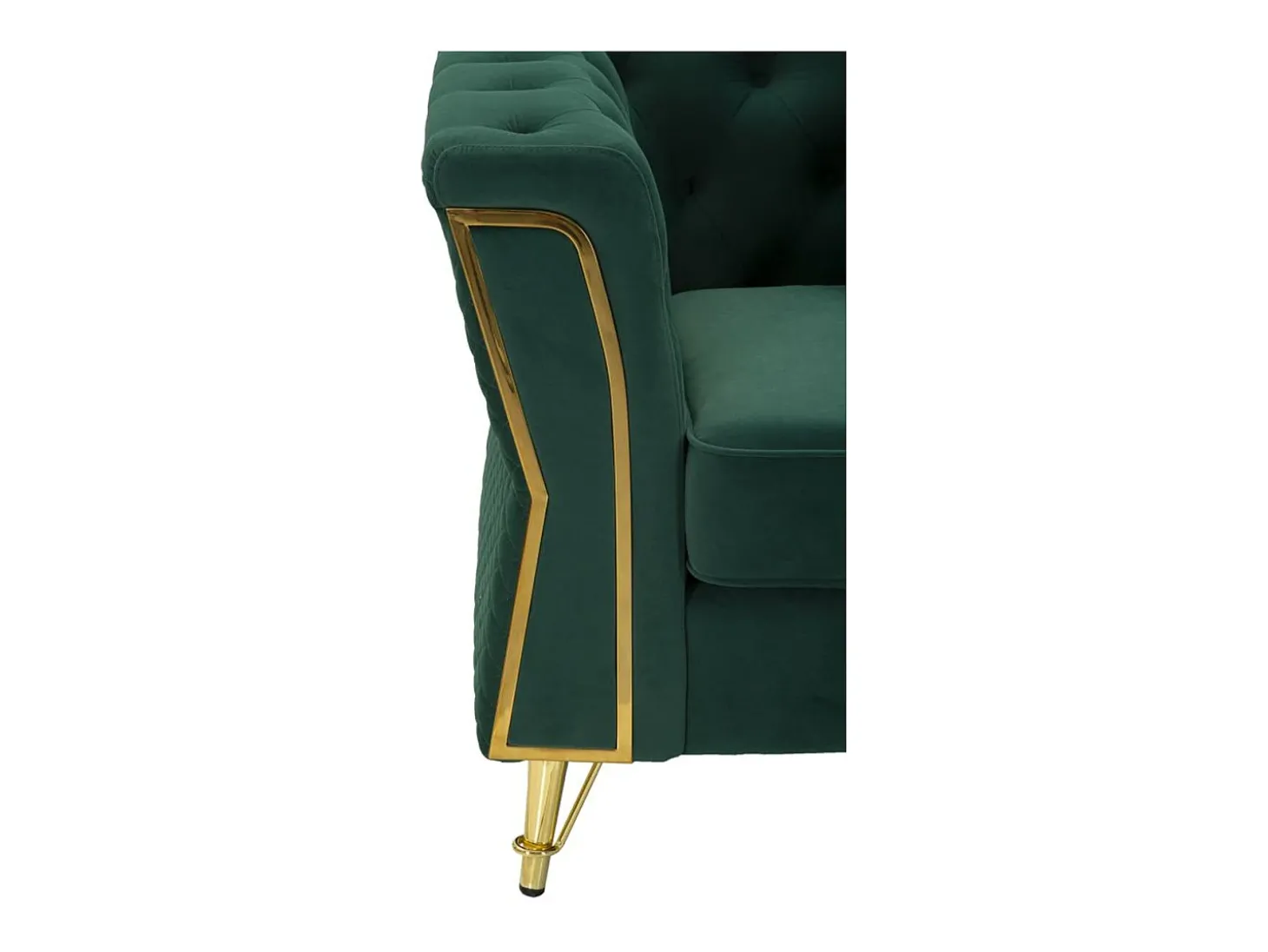 Cadeira de Braços VKH321, Verde, 104x83x76 cm, Kendra Home