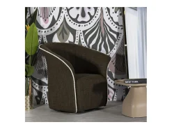 Cadeira de Braços VKH715, Verde, 80x83,5x66 cm, Kendra Home