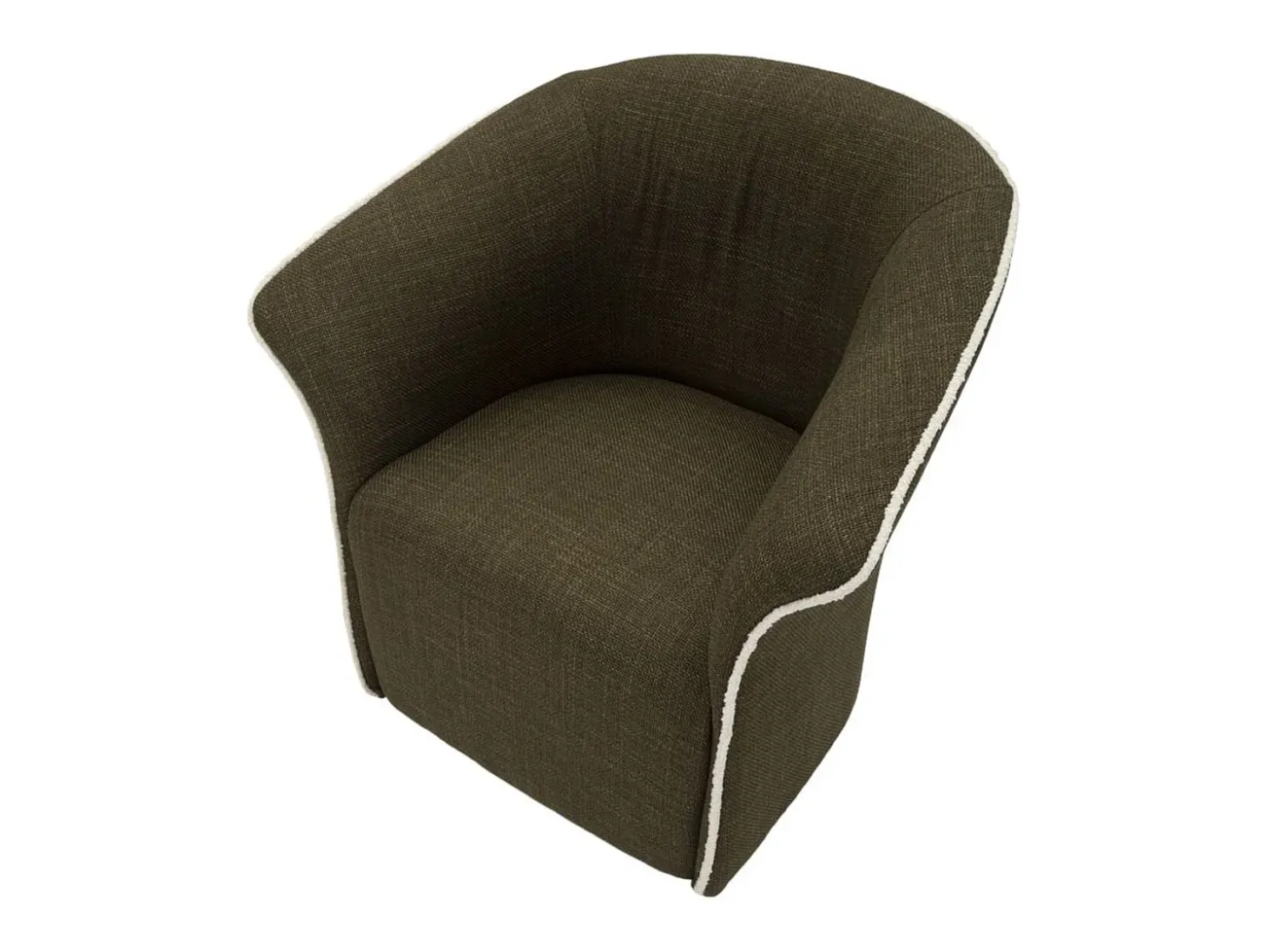 Cadeira de Braços VKH715, Verde, 80x83,5x66 cm, Kendra Home