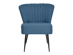 Cadeira de cocktail tecido azul PT882568