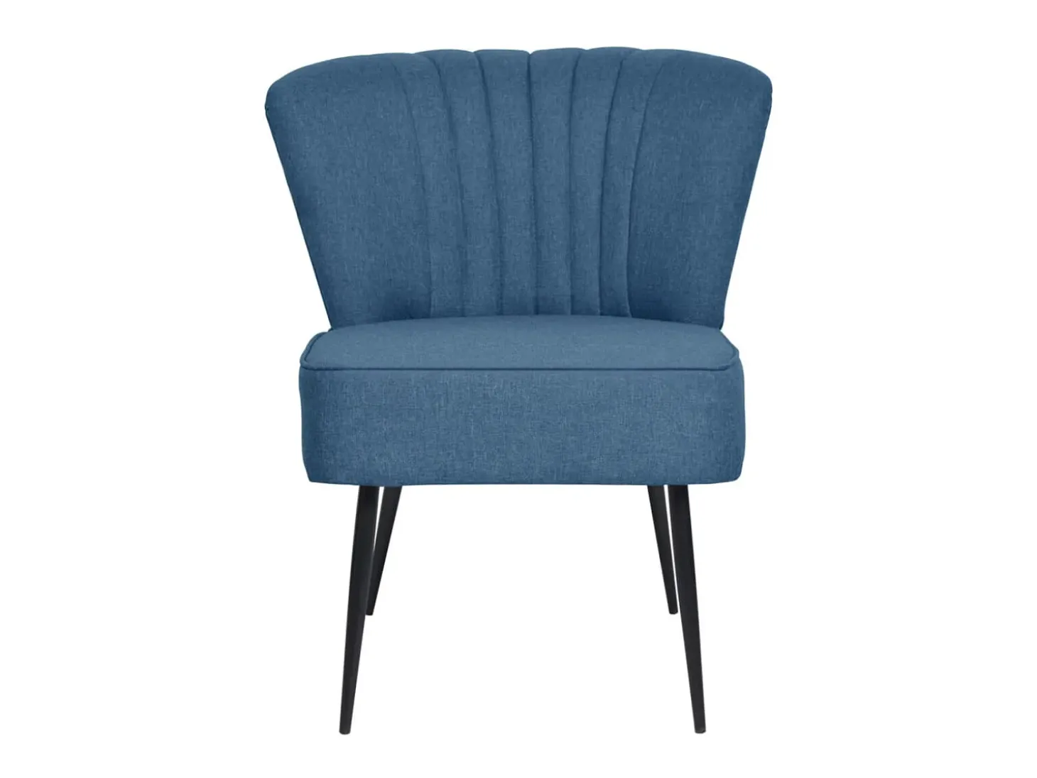 Cadeira de cocktail tecido azul PT882568