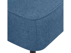 Cadeira de cocktail tecido azul SHL469243
