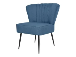 Cadeira de cocktail tecido azul SHL469243