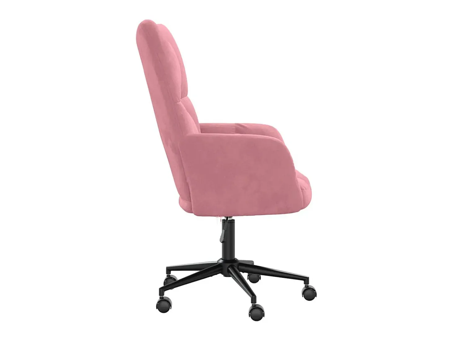 Cadeira de descanso veludo rosa