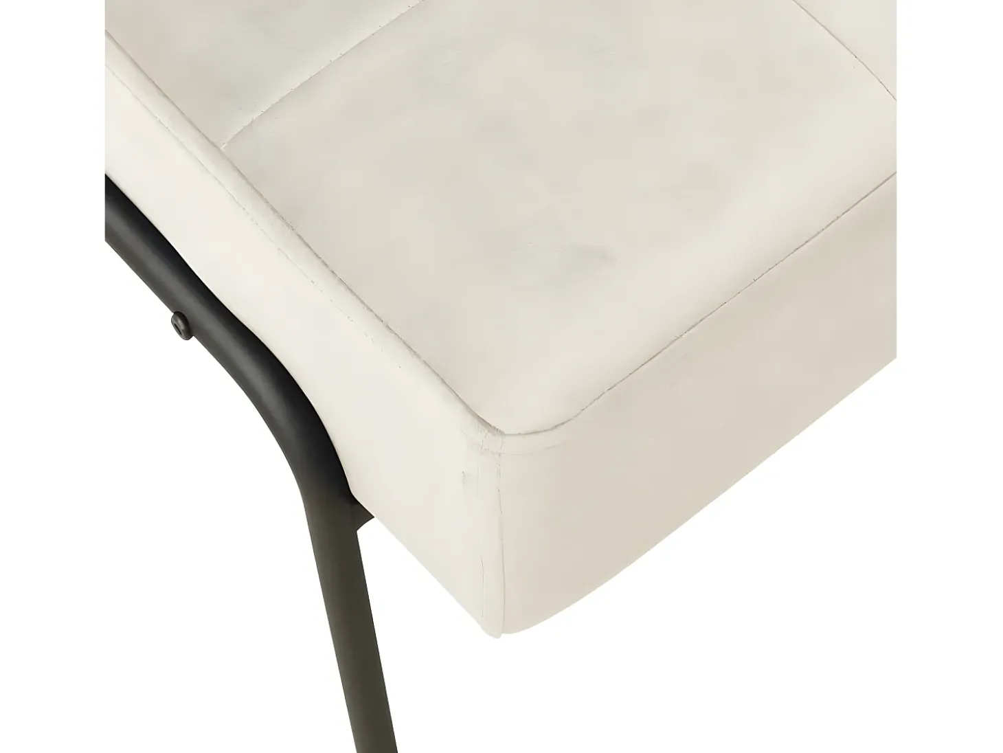 Cadeira de descanso 65x79x87 cm veludo creme PT624732
