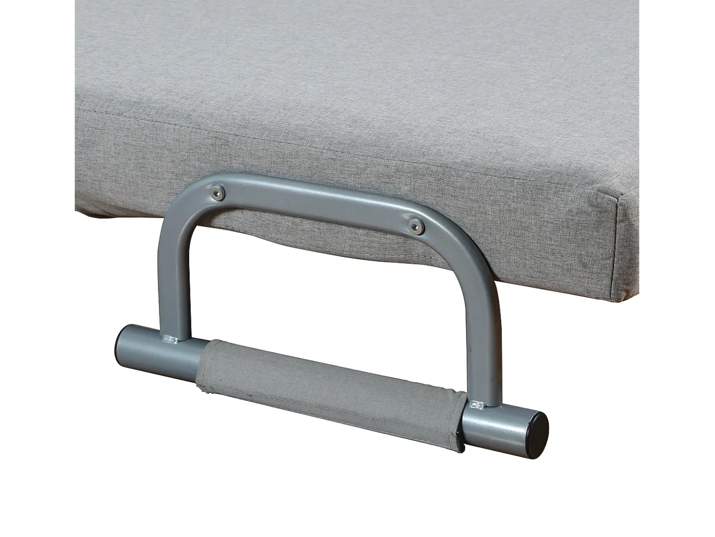 Cadeira de dormir VCM | Tecido de poliéster | Dimensões aprox. aprox. A. 95 x L. 64 x P. 78 cm | Poltrona com função de dormir | Cadeira de dormir - Kolino (Cinza)