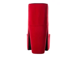 Cadeira estilo sapato de salto alto veludo vermelho SHL538473