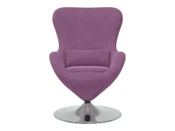 Cadeira ovo Roxo Veludo