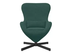 Cadeira ovo Verde Escuro 63 x 73 x 90 cm Veludo