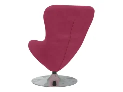 Cadeira Relax | Cadeira ovo vermelho tinto 63x73x90 cm Veludo SHL636189