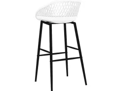 Cadeiras de bar 4 pcs branco PT842151