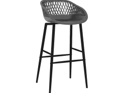 Cadeiras de bar 4 pcs cinzento PT661451