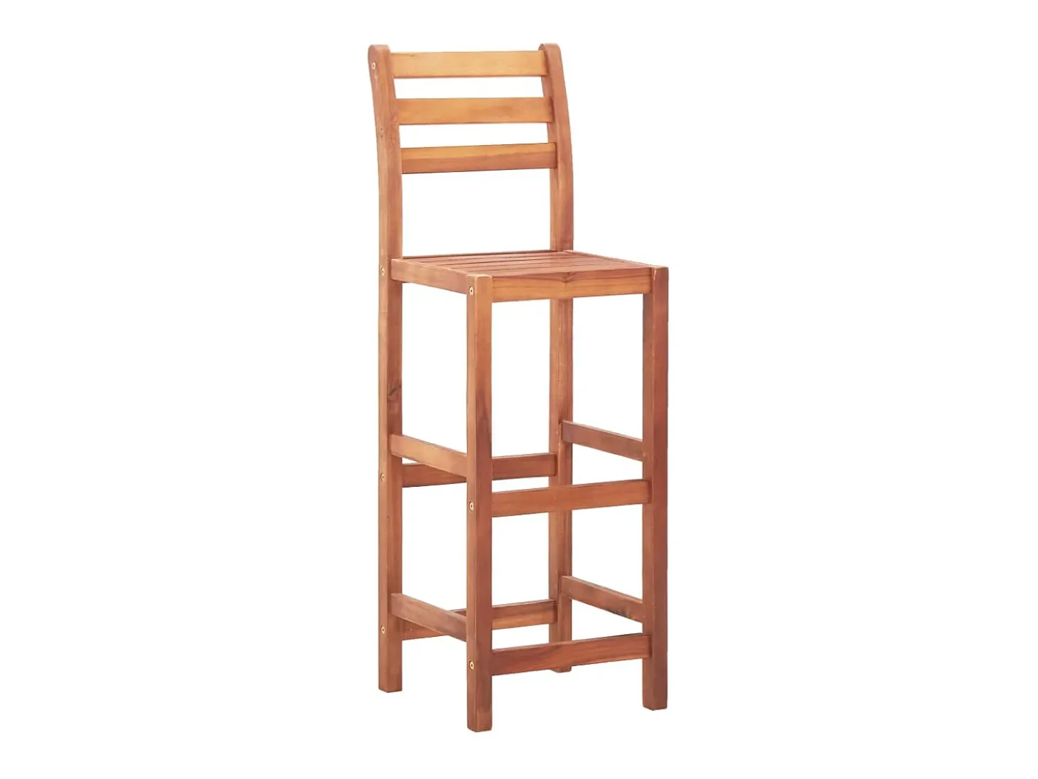 Cadeiras de bar 4 pcs madeira de acácia maciça PT989082