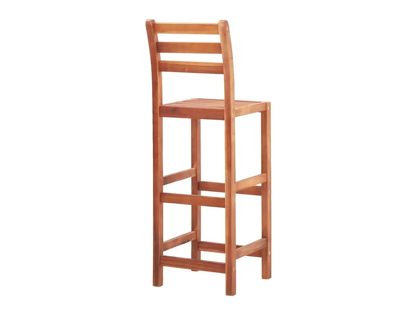 Cadeiras de bar 4 pcs madeira de acácia maciça PT989082