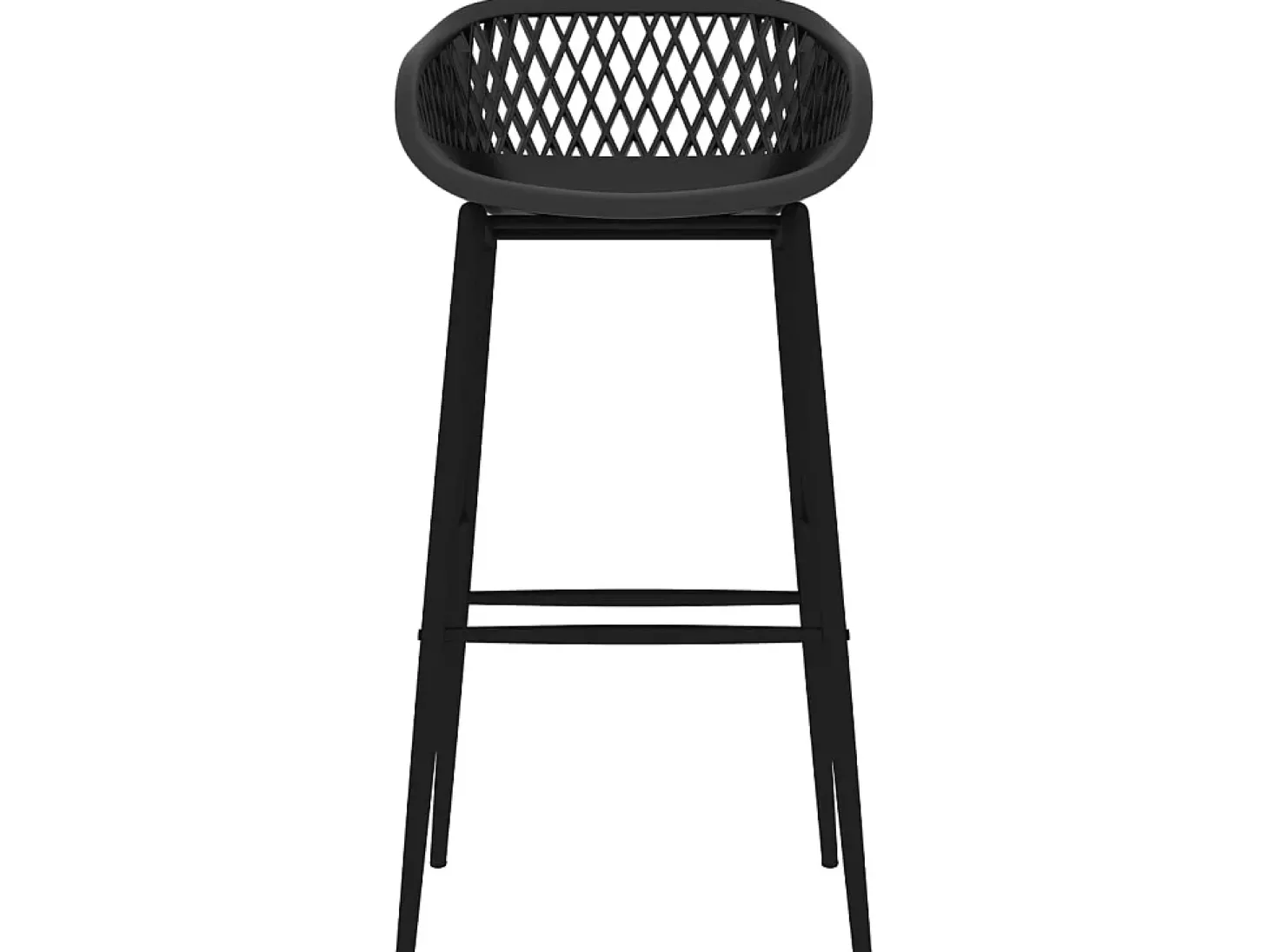 Cadeiras de bar 4 pcs preto PT916351