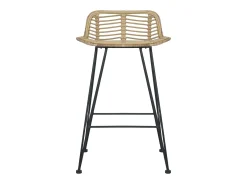 Cadeiras de bar 2 pcs vime genuíno PT266902