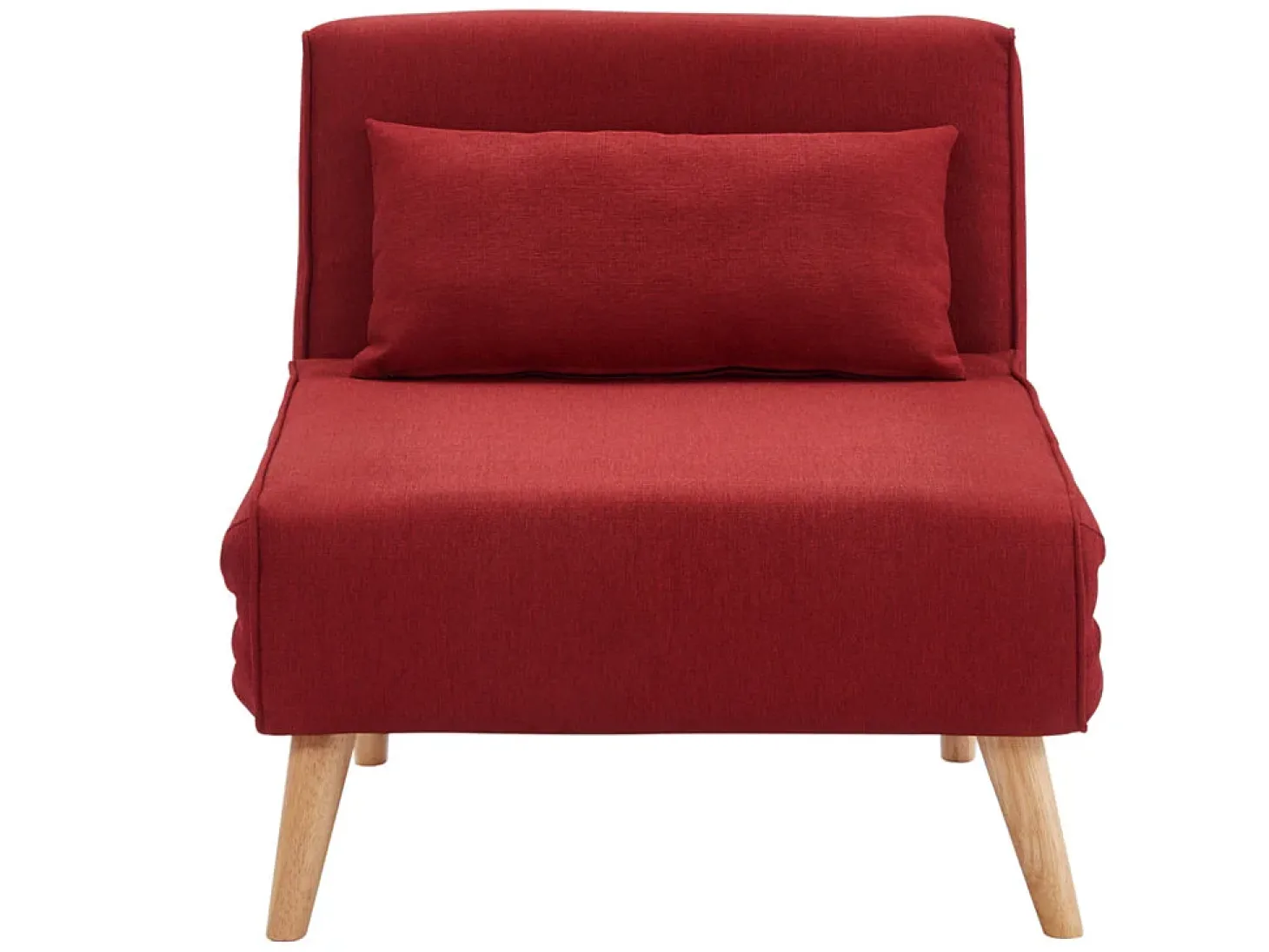 Cadeirão convertível em tecido Vermelho - POSIO