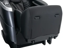 Cadeirão de massagens pele sintética, sistema gravidade zero preto ULAP